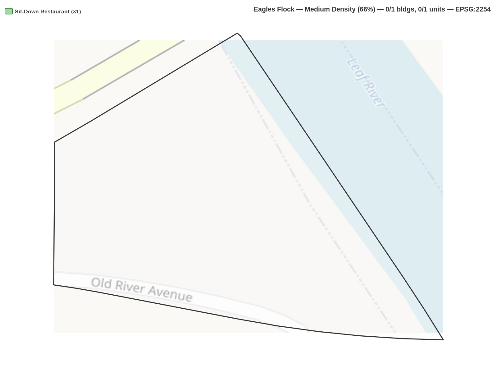 Medium density plan