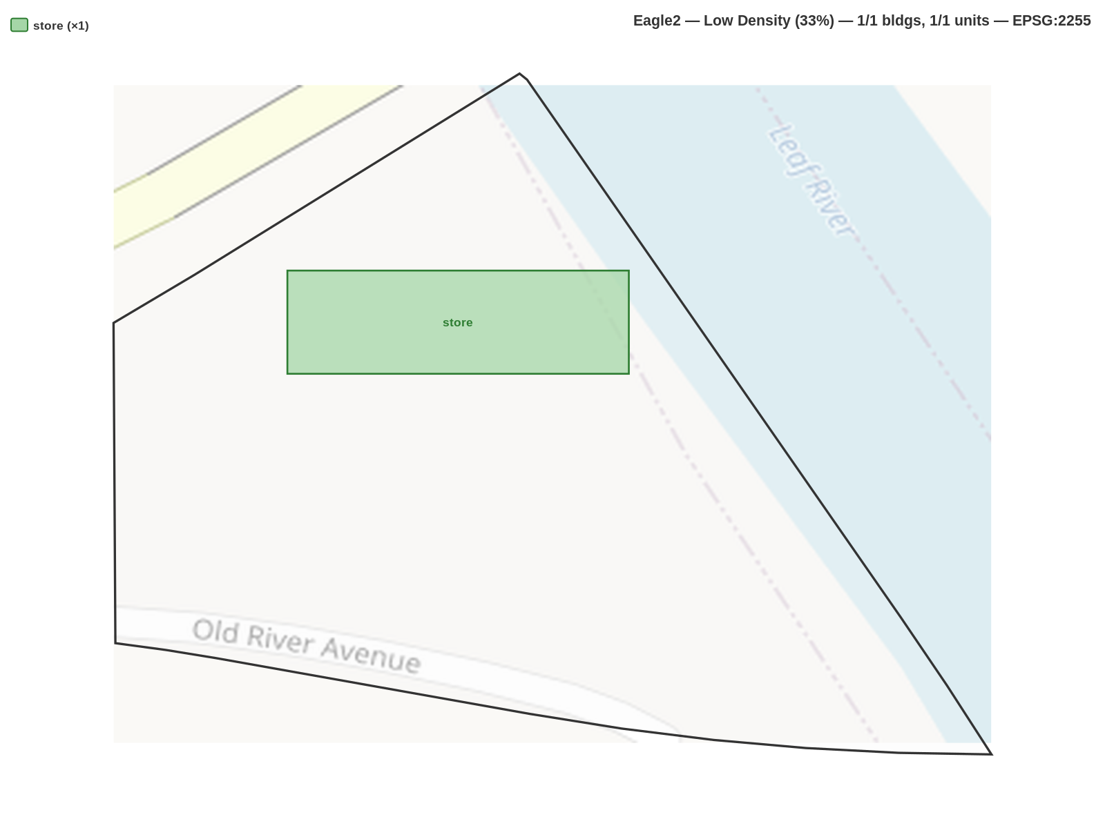 Low density plan