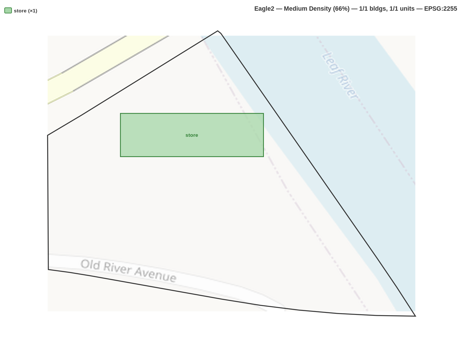 Medium density plan