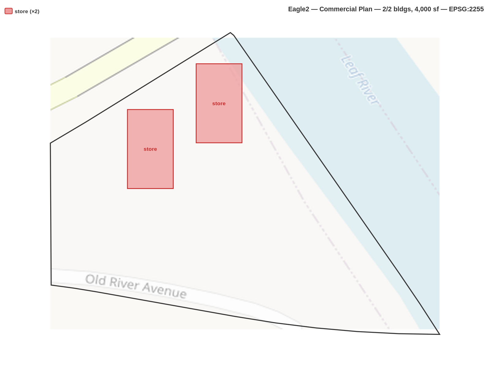 Commercial site plan